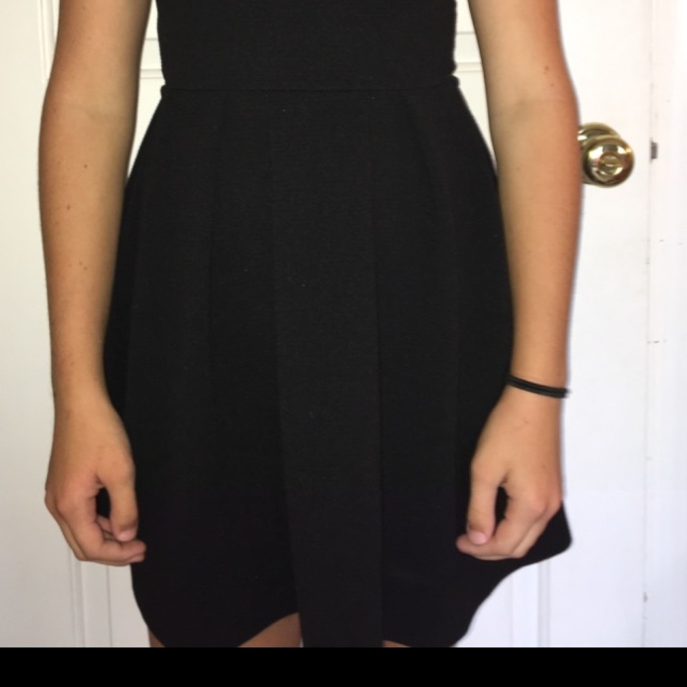 black dress